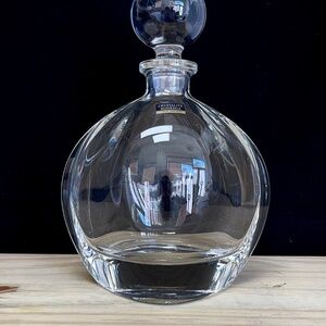 Whiskey Decanter, Crystal Glass Vodka Carafe 22oz /650ml Bohemia Crystal…